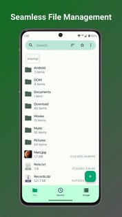 Fossify File Manager 1.4.0. Скриншот 1