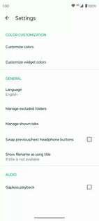 Fossify Music Player 1.4.0. Скриншот 4