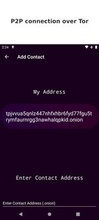 Анонимный мессенджер 0.10.0. Скриншот 2