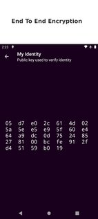 Анонимный мессенджер 0.10.0. Скриншот 4