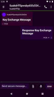 Анонимный мессенджер 0.10.4. Скриншот 7