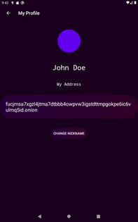 Анонимный мессенджер 0.10.0. Скриншот 11