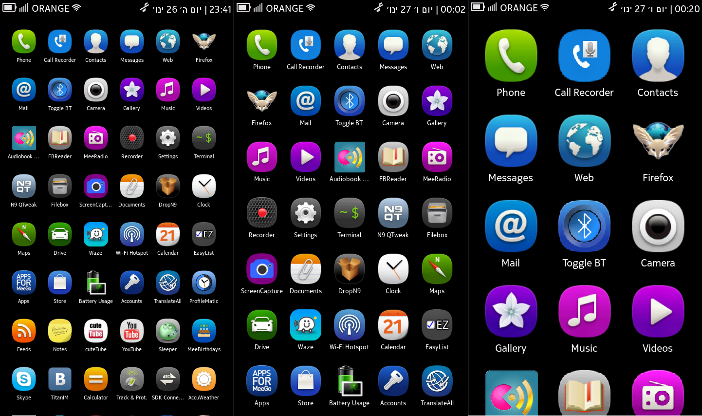 Трансформация в MeeGo