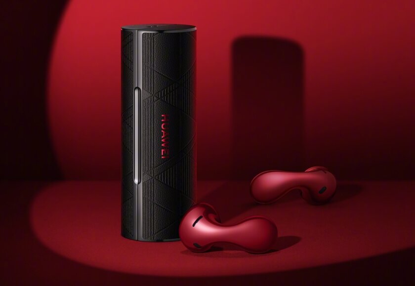 Оригинальный подарок женщине: Huawei представила наушники FreeBuds Lipstick 2 в виде помады-сумочки
