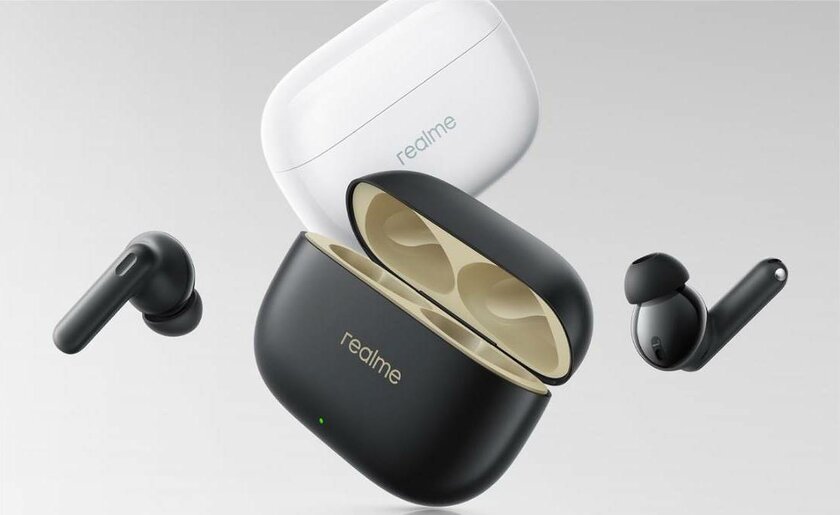 Представлены Realme Buds T110: драйверы с титановым покрытием, 38 часов работы и очень низкая цена