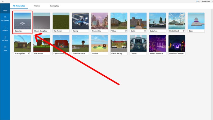 Как создать игру в Roblox — Обзор интерфейса. 3
