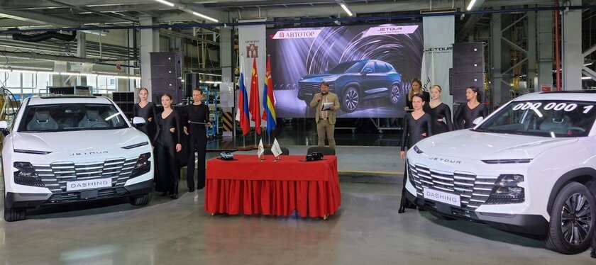 Так выглядит производство кроссоверов Jetour Dashing на «Автоторе»