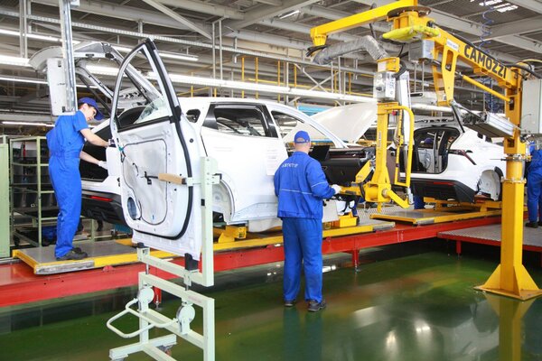Так выглядит производство кроссоверов Jetour Dashing на «Автоторе»