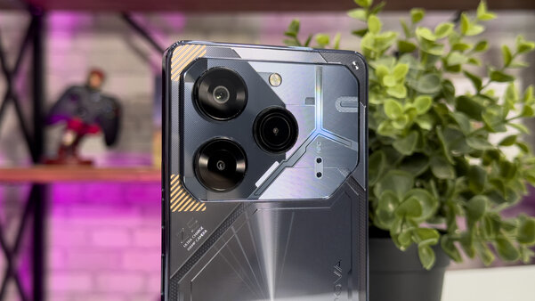 Будто разрабатывали для Cyberpunk 2077 — и не прогадали. Обзор TECNO POVA 6 Pro 5G — Камеры. 1