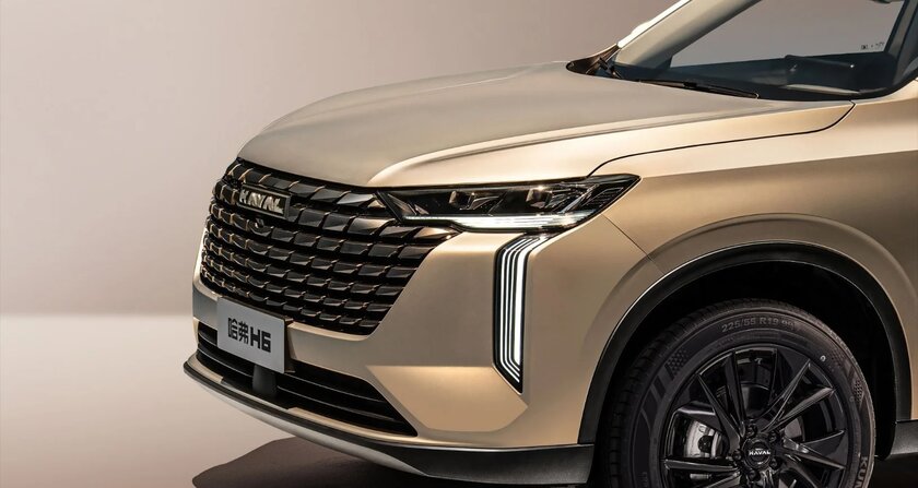 Haval представила обновлённый кроссовер H6: с современным кузовом и моторами прошлого поколения