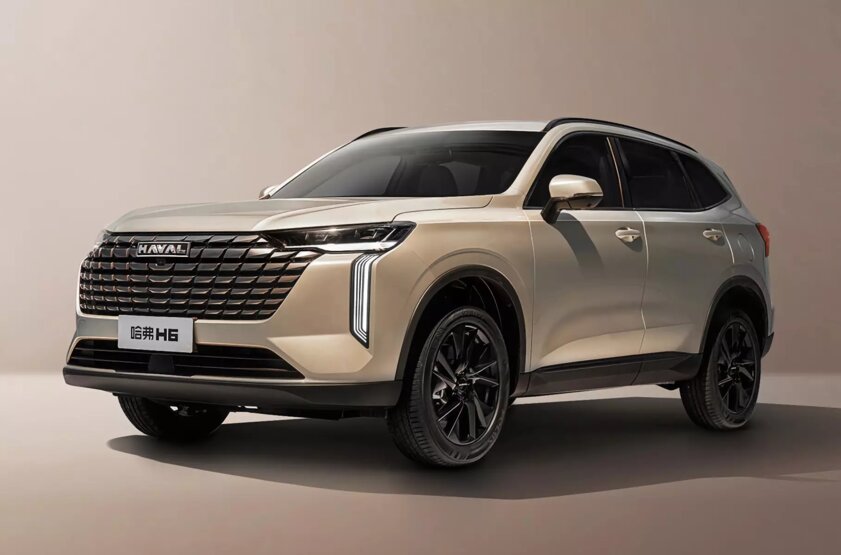 Haval представила обновлённый кроссовер H6: с современным кузовом и моторами прошлого поколения