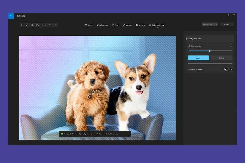 В приложение Windows Photos встроили полноценный редактор с искусственным интеллектом