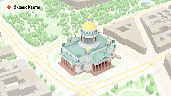 Яндекс Карты высадили миллион деревьев. Такая детализация уже была в 2ГИС
