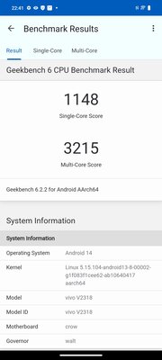 Когда ищешь классический смартфон с мощным железом. Обзор Vivo V30 5G — Софт и железо. 17