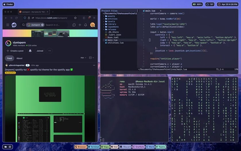 Кто сказал, что macOS нельзя кастомизировать?
