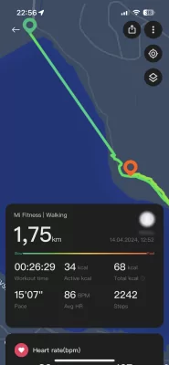 Обзор глобального Mi Band 8 Pro: это лучший браслет Xiaomi, здесь бесспорно — Отслеживание физической активности. 2