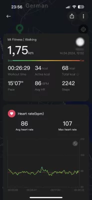 Обзор глобального Mi Band 8 Pro: это лучший браслет Xiaomi, здесь бесспорно — Отслеживание физической активности. 3