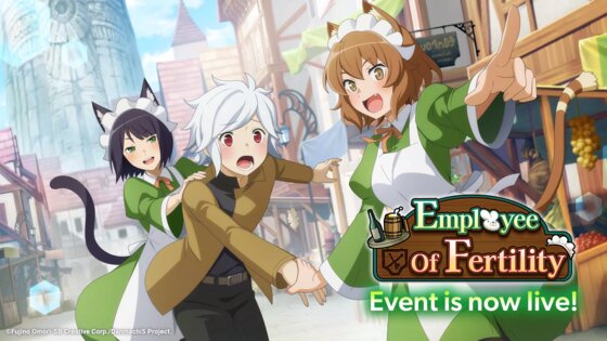 DanMachi: Battle Chronicle 2.8.0. Скриншот 1