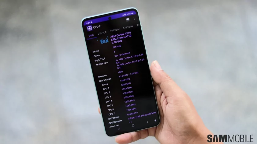 Этот недорогой смартфон лучше большинства, что Samsung когда-либо делала. Обзор Galaxy M55 — Производительность. 2
