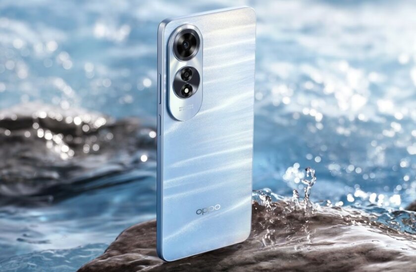 Представлен смартфон OPPO A60 с защитой от влаги и пыли