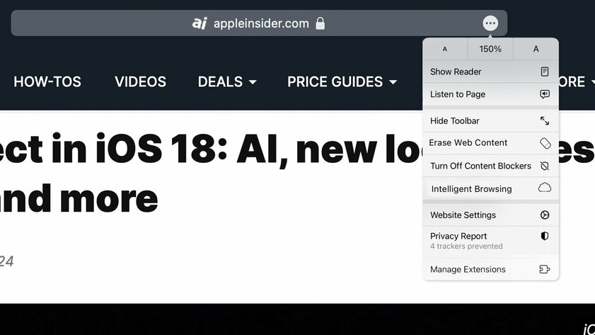 СМИ: в iOS 18 Apple прокачает Safari ИИ-функциями для лучшего поиска контента