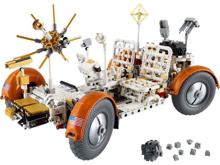 Культовый луноход в миниатюре: LEGO выпустила набор с ровером миссии Аполлон-11