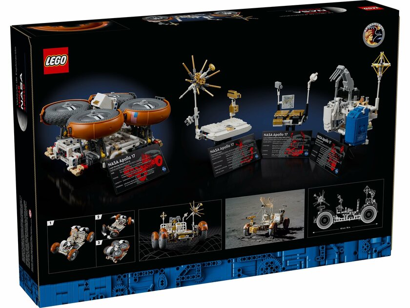 Культовый луноход в миниатюре: LEGO выпустила набор с ровером миссии Аполлон-11