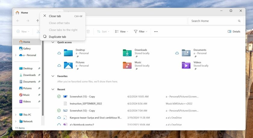 В Windows 11 улучшена работа «Проводника» и «Диспетчера задач»