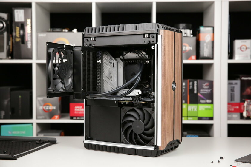 Corsair выпустила компактный ПК из дерева и алюминия: он сильно шумит даже без нагрузки