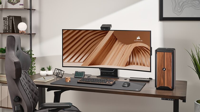 Corsair выпустила компактный ПК из дерева и алюминия: он сильно шумит даже без нагрузки