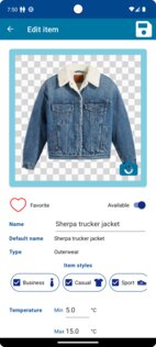 Погода и Гардероб - Ассистент 1.2.2. Скриншот 9