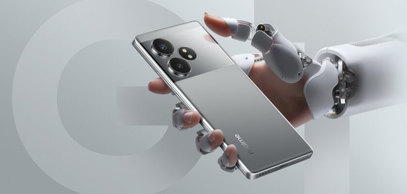 Представлен смартфон Realme GT 6T: экран с яркостью до 6000 нит и 120-ваттная зарядка в комплекте