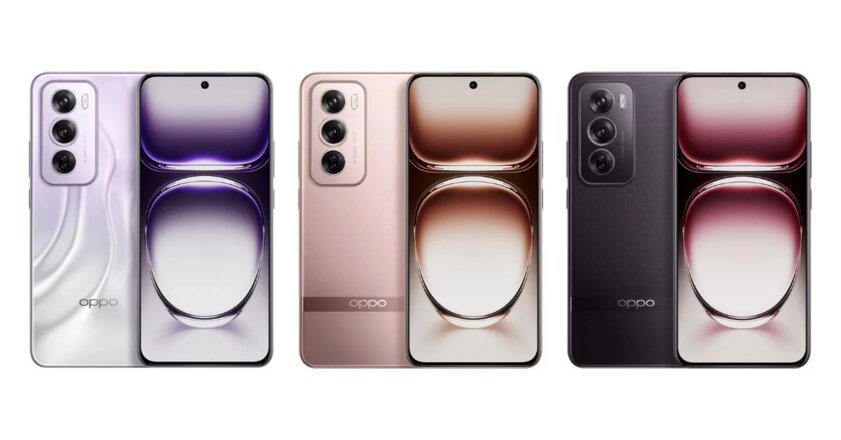 Представлены смартфоны OPPO Reno 12 и 12 Pro: изогнутые OLED-дисплеи и три камеры по 50 Мп