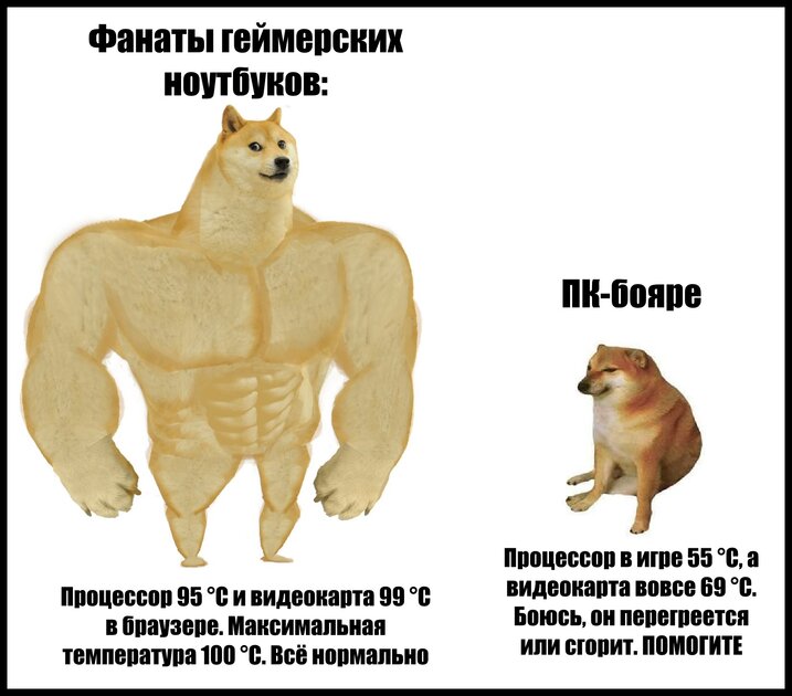 Зачем ноутбук, если он не отапливает помещение? 🤣
