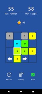 Math Puzzle | Fibonacci Game 1.40. Скриншот 3