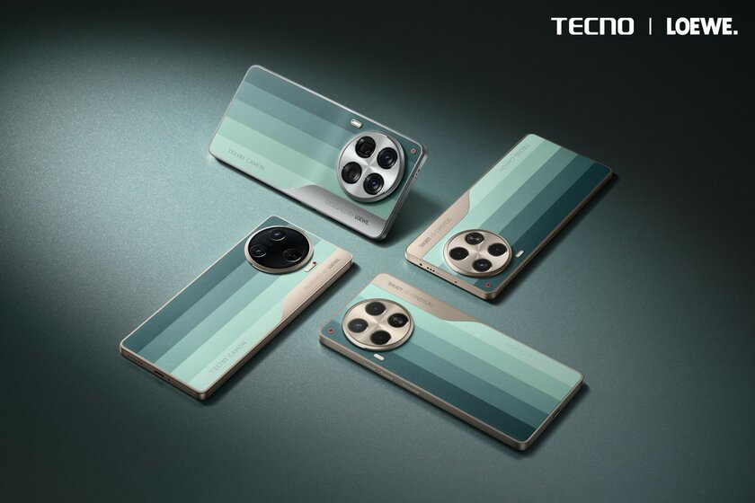 Эксклюзивная серия смартфонов Tecno Camon 30 Loewe поражает дизайном. У них задняя панель из кофейной гущи