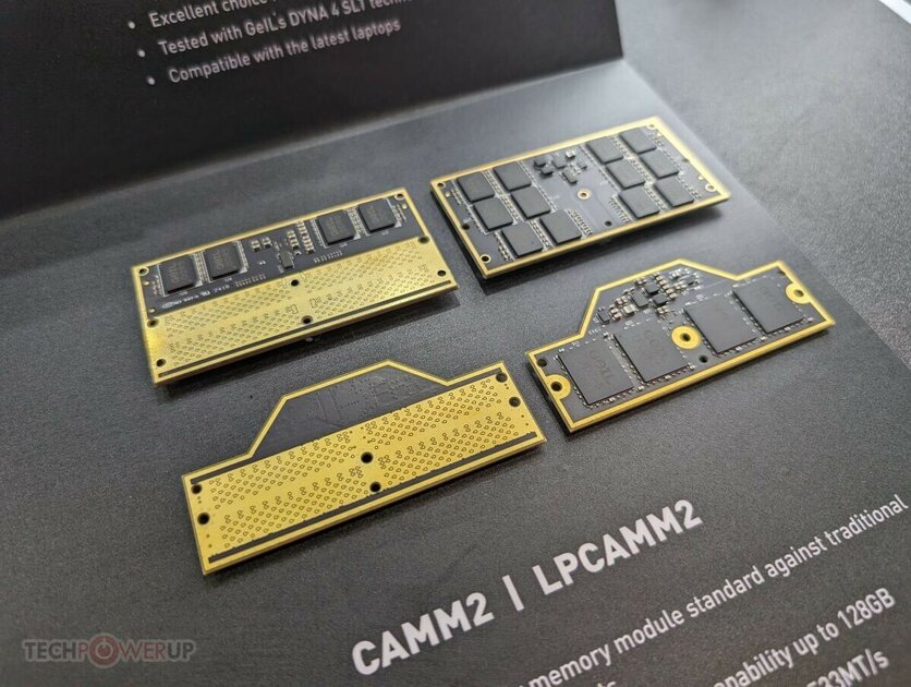 Оперативная память LPCAMM2 набирает обороты: на Computex 2024 представили новые модели для глобального рынка ПК и ноутбуков