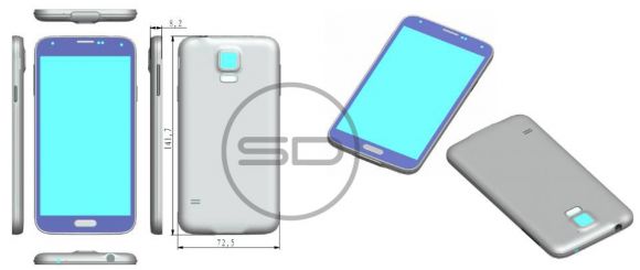 В сеть просочилось первое изображение Samsung Galaxy S5