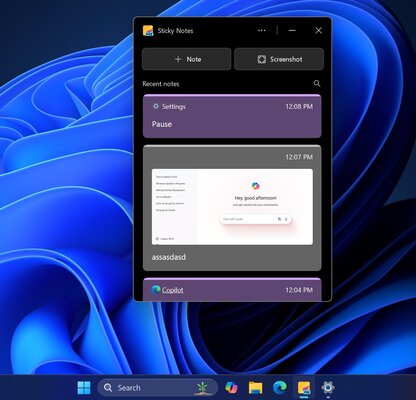 Microsoft обновила приложение для заметок Stick Notes: новые интерфейс и функционал, работает в Windows 10 и 11