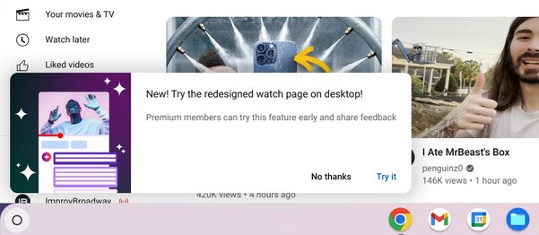 Premium-пользователи YouTube уже могут протестировать новый дизайн для ПК