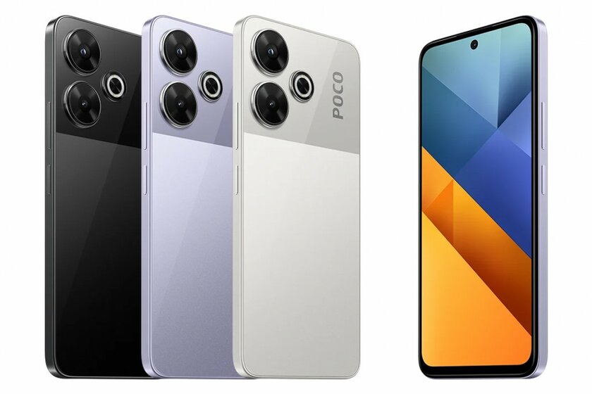 Представлен POCO M6 4G: недорогой смартфон с камерой 108 Мп