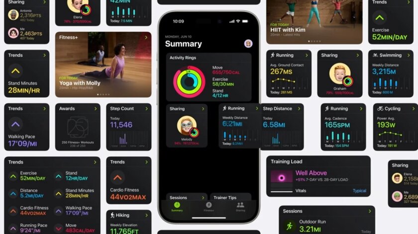 Виджеты, контроль нагрузки и оценка состояния здоровья: Apple представила watchOS 11