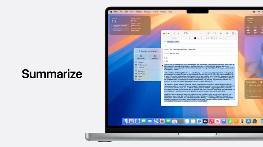 Apple представила свой ИИ: Apple Intelligence умеет генерировать картинки и делает Siri умнее