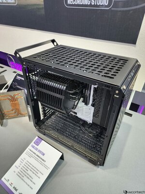 Cooler Master привезла на Computex 2024 безвентиляторный компьютер