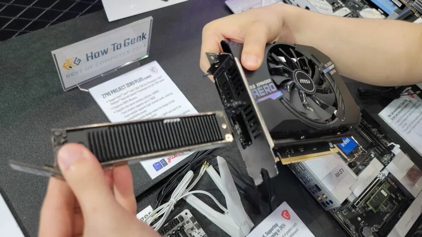 Не открывая корпус: MSI показала карту расширения для M.2 SSD с возможностью горячей замены