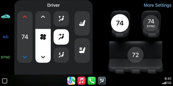 Apple показала новый CarPlay: до трёх экранов и более тесная интеграция с автомобилем