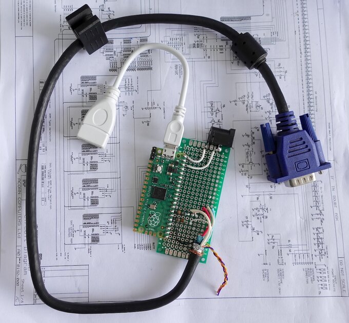 Программист воссоздал Macintosh 128K на Raspberry Pi Pico: это обошлось всего в 7 долларов