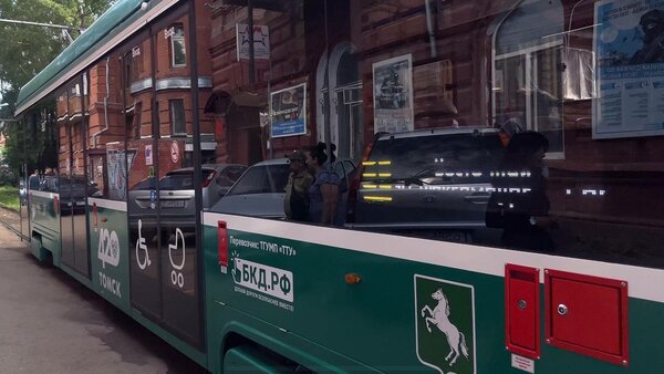 В Томске «забегали» новые трамваи от «Роскосмоса»