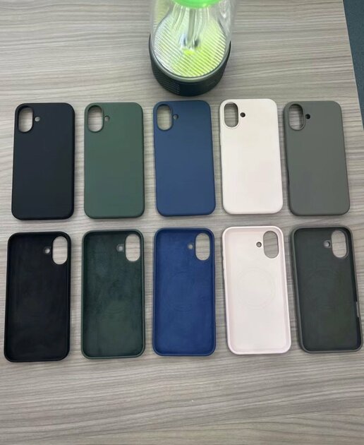 Так выглядят силиконовые чехлы для iPhone 16: Apple действительно сменила дизайн камеры