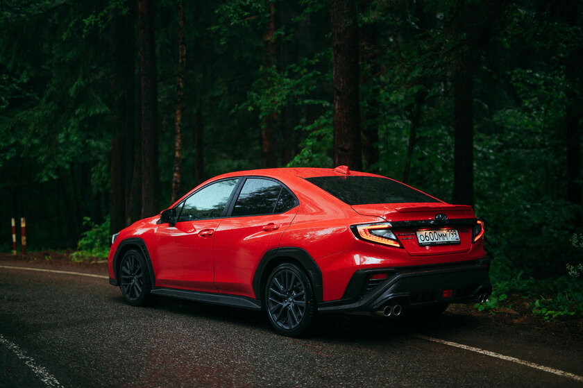 Современная Subaru с намёками на раллийное прошлое. Обзор WRX 2023 — Отзыв. 1